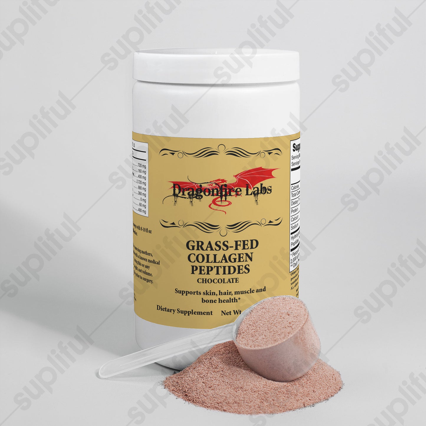 Grass-Fed Collagen Peptides Powder (Chocolate)